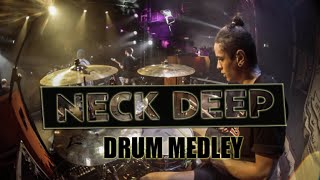 Neck Deep | Drum Cam Medley (LIVE)