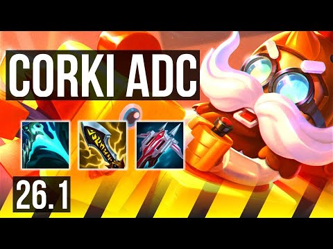 CORKI & Twitch vs APHELIOS & Lee Sin (ADC) | 89K damage | EUW Diamond | 26.1