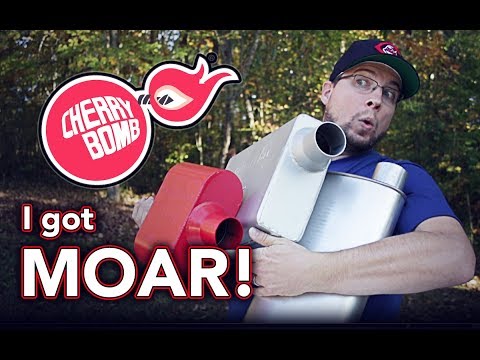 Comparing Popular Cherry Bomb® Mufflers - Glasspack, Turbo, Vortex & Extreme