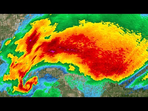 Moore Ok Supercell Radar Loop Ef5 Tornado