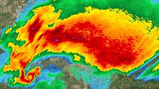 2013 PX-1000 Moore, Oklahoma Supercell Radar Loop