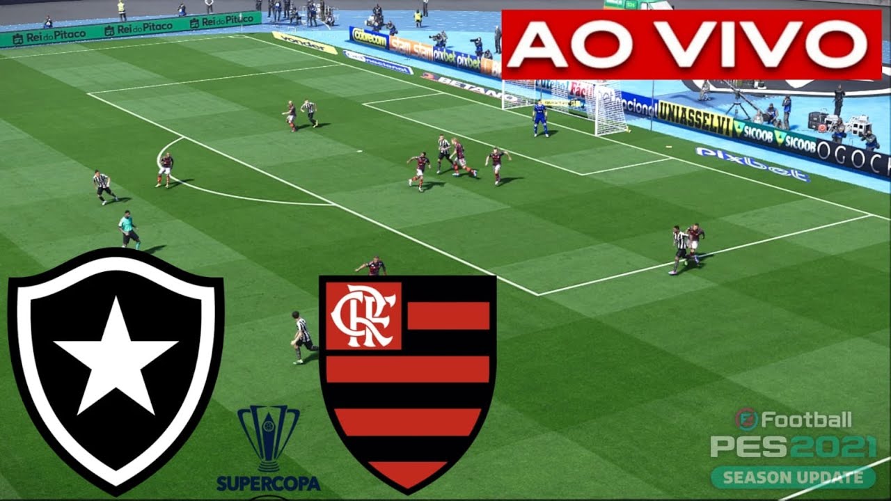 BOTAFOGO x FLAMENGO AO VIVO COM IMAGENS ASSISTA AGORA! AO VIVO NO eFUTEBOL25
