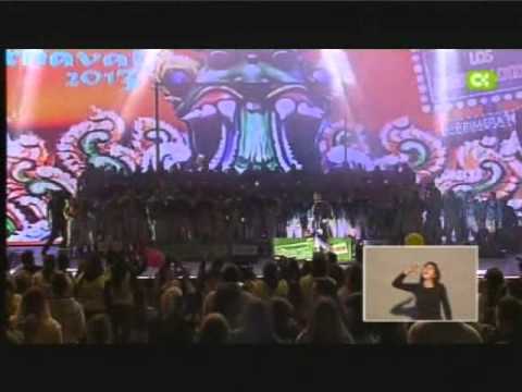 MURGA LOS DIABLOS LOCOS 2013 - PRESENTACIÓN Y PASACALLE