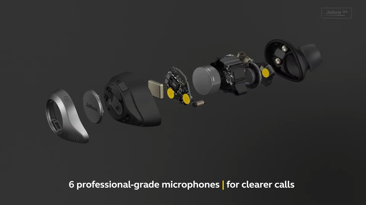 Jabra Elite 85t - true wireless earphones with mic - 1-100-99190000-20 -  Headphones - CDW.ca