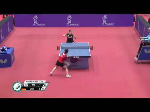 Anastasia Bondareva (GER) vs Yu Hsiu-Ting (TPE) | JGT QF | 2019 ITTF WJTTC