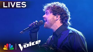 Conor James Performs "Chasing Pavements" by Adele | The Voice Lives | NBC