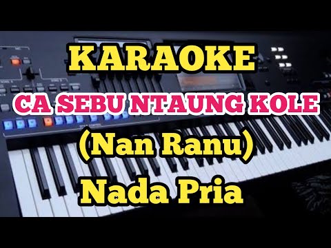 CA SEBU NTAUNG KOLE - Nan Ranu - Karaoke Nada Pria