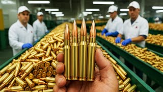 How Billions of BULLETS Are Made Inside a Precision Ammunition Factory
