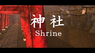 【Blender】神社【3DCG】