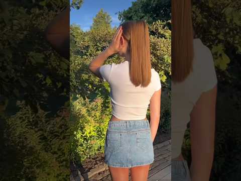 Starting off the 1st day whth a slay 🤍💁‍♀️✨ #hair #healthyhair #hairstyle #goldenhair #shinyhair