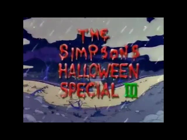 Vídeo relacionado con Fiendish fables of devilish delicacies: Volume 3 (The Simpsons treehouse of horror, 3)