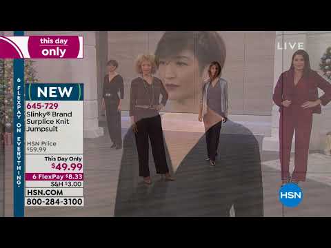 HSN | Slinky Brand Fashions 12.08.2018 - 07 PM