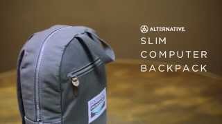 Alternative® Slim Computer Backpack (9004-13)