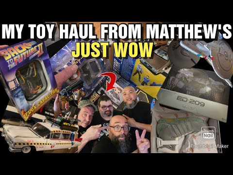 Epic TOY pickups from Matthew's Collection house | BTTF | ED209 | BAT MAN | VINTAGE TOYS  | KITT