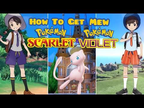 How To Get Mew In Pokémon Scarlet And Violet
