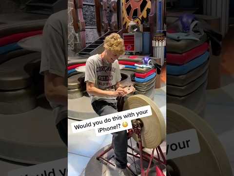 Would you do this with your iPhone 📱😳 | Jace Norman | Henry Danger #henrydanger #jacenorman #shorts