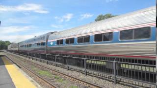 preview picture of video 'Framingham Station Amtrak and Commuter Rail.'