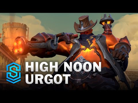 High Noon Urgot Wild Rift Skin Spotlight