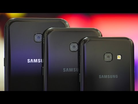 معاينة جوالات سامسونج جالكسي A3 و A5 و A7 (2017)