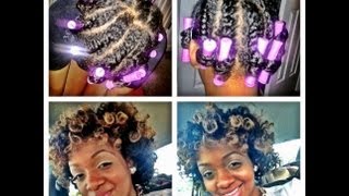 Full Head 2 Strand Flat Twist-Out - Natural Hair