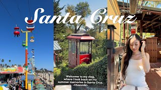 Santa Cruz Vlog🌊 | 週末日帰りドライブ | Beach Boardwalk Shadowbrook Cafe | アメリカ生活 ベイエリア 駐在妻