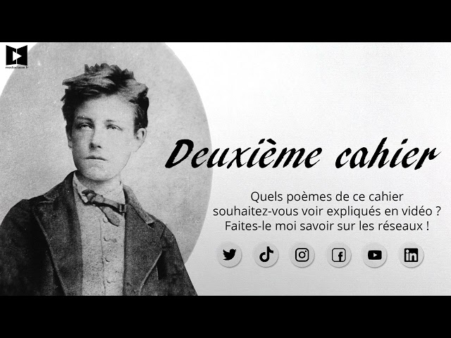 Cahiers de Douai, Rimbaud : DEUXIEME CAHIER (Explications et