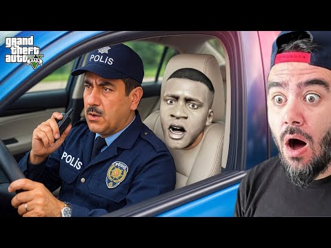 FRANKLIN POLIS ARABA KOLTUGUN IÇINE SAKLANDI - GTA 5 MODS