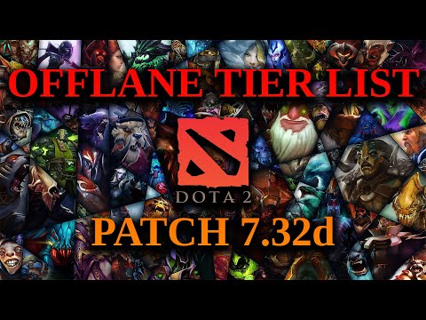 7.32d Offlane Tier List