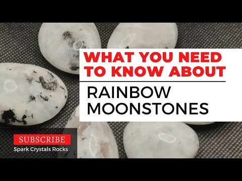 What are Rainbow Moonstones | Moonstones crystals
