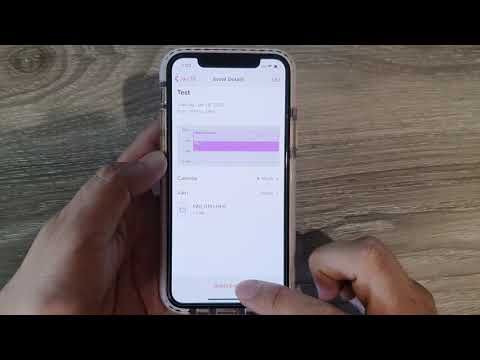 iPhone 11: How to Delete a Calendar Event