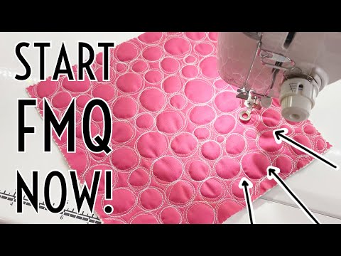 3 Essential Free Motion Quilting Designs on a Sewing Machine: Best Tips for Beginners in 2021