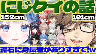 【楽屋】公式番組を振り返るオリバー教授と高身長に驚くいるかちゃん【オリバーエバンス/セラフダズルガーデン/男虎/御子神琴音/塚原大地/レヨン/九里詠太/小々波いるか/にじさんじ/新人ライバー】