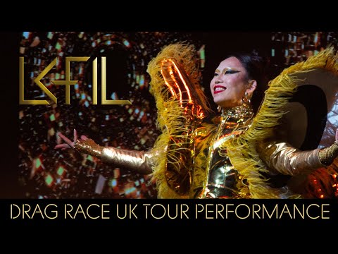 Le Fil - East To The West / Frozen / Gravity - Drag Race UK Season 4 Tour (Live Performance)