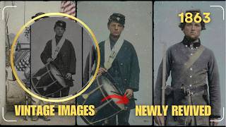 ▶ Soldiers of the American Civil War: Remarkable Vintage Portraits / HD Colorized Photographs