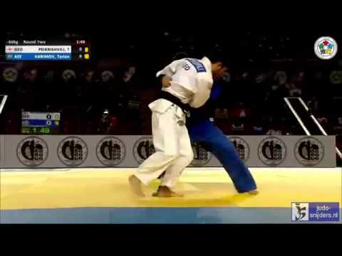 Judo 2014 Grand Prix Tbilisi: Peikrishvili (GEO) - Karimov (AZE) [-66kg]