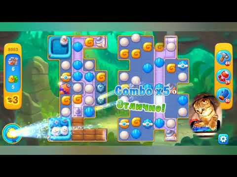 Fishdom 2022, no Boosters,   9953  level  -  прохождение без бустеров,   9953  уровень.