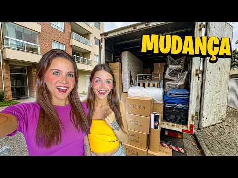 VLOG da nossa MUDANÇA para o APARTAMENTO novo 📦