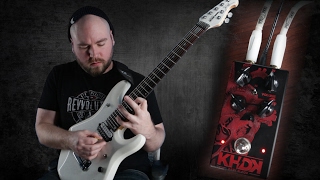 KHDK Dark Blood Distortion Pedal Demo and Review | GEAR GODS