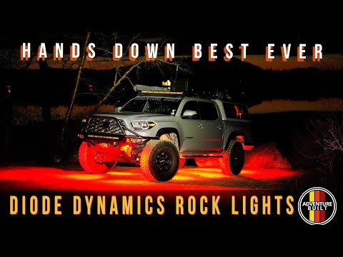 Best Rock Lights Ever Diode Dynamics w/ Magnetic Base | Overlanding 2024
