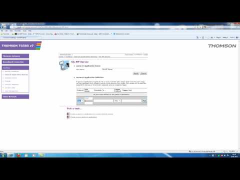 comment installer thomson tg585 v8
