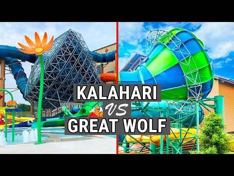 Kalahari vs Great Wolf Lodge Poconos Comparison - Kalahari Resort Poconos