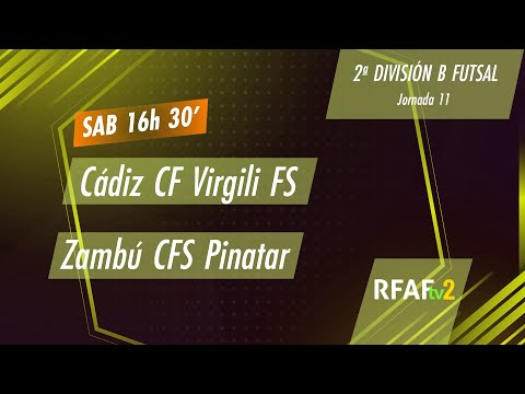 Fútbol Sala - Cádiz CF Virgili - Zambú CFS
