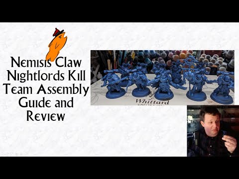 Nemesis Claw ( Nightlords ) Kill Team Assembly Guide and Review