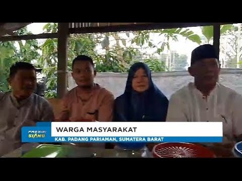 APRESIASI WARGA PADANG PARIAMAN PENGUNGKAPAN KASUS PEMBUNUHAN GADIS PENJUAL GORENGAN