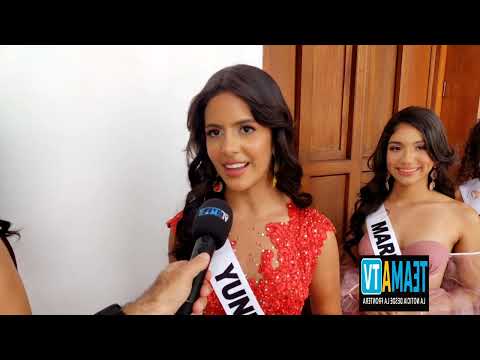 5 hermosas candidatas al reinado de Puerto Santander.