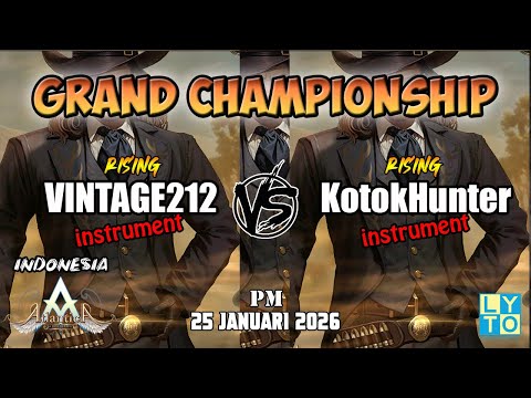 VINTAGE212 vs KotokHunter PM Grand Championship 25 Januari 2026 | Atlantica Rebirth Indonesia