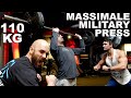 MASSIMALE MILITARY PRESS + Tutorial Completo Military Press! w/ Domingo Poliandri e Marco PT