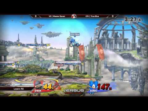 Versus Weekly 5/14/15 - Losers R8 - Master Raven (Sheik) vs. True Blue (Sonic) - Smash 4