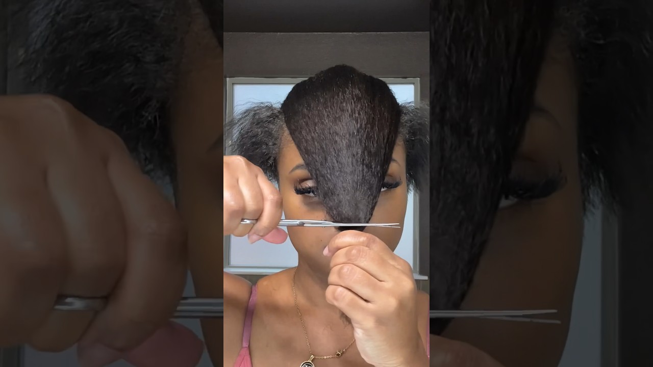 Time to cut it ✂️ #bigchop #naturalhairjourney