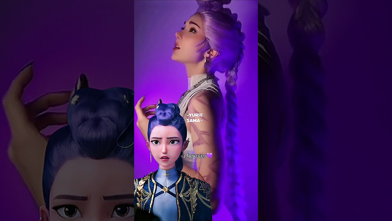 Huntrix with this song 😭🤌 #kpopdemonhunter #recommended #cosplay #edit #huntrix #rumi #zoey #mira